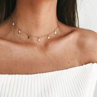 Mode Einfache Fünfzackige Stern Halskette sku image 1