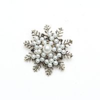 New Fashion Retro  Wild Snowflake Brooch sku image 1