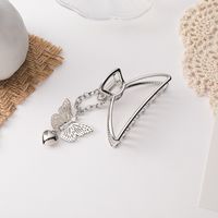 Metal Three-dimensional Butterfly Chain Catch Clip sku image 1