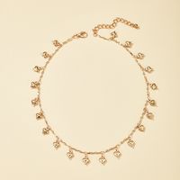 Fashion Korean Simple Alloy Multiple Love Necklace sku image 1