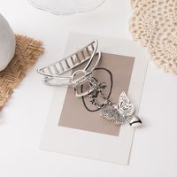 Metal Three-dimensional Butterfly Chain Catch Clip main image 4