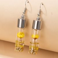 Retro Natural Exaggerated Flower Earrings main image 4