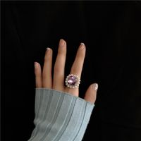 Retro Pearl Gemstone Gold-plated Open Ring main image 4