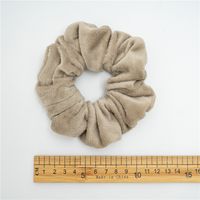 Fashion New  Pure Color Simple Hair Scrunchies main image 4