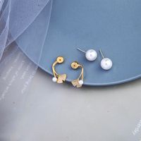 Boucles D&#39;oreilles De Perles De Mode En Argent S925 Exquises main image 5