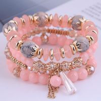 Fashion Simple Crystal Beads Multi-layer Bracelet main image 5