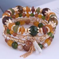 Fashion Simple Crystal Beads Multi-layer Bracelet sku image 3