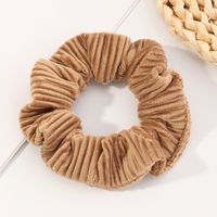 Retro Leopard Spotted Hair Tie Fabric Hair Scrunchies sku image 5
