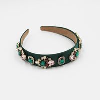 Baroque Colorful Diamond-studded Headband sku image 3