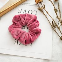 Fashion New  Pure Color Simple Hair Scrunchies sku image 2
