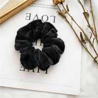 Fashion New  Pure Color Simple Hair Scrunchies sku image 3