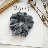 Fashion New  Pure Color Simple Hair Scrunchies sku image 5