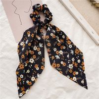 Simple Style Flower Cloth Printing Hair Tie 1 Piece sku image 3