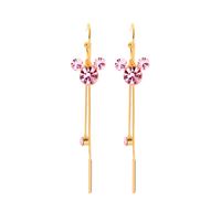 Boucles D&#39;oreilles Mignonnes En Argent S925 Tassel Long sku image 2