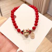 Cartoon Red Beads Bracelet sku image 2