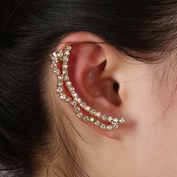 Korean  Full Diamond Crystal Ear Clip sku image 2