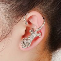 Creative Gecko  Alloy Diamond Earrings sku image 2