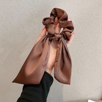 Korean Simple  Bow   Tie Hair Streamer Hair Scrunchies main image 5