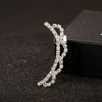 Clip D&#39;oreille Coréen En Cristal De Diamant Complet main image 3