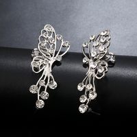 Korean Fashion Butterfly Hollow Diamond Ear Bone Clip main image 3