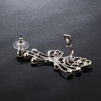 Korean Fashion Butterfly Hollow Diamond Ear Bone Clip main image 5