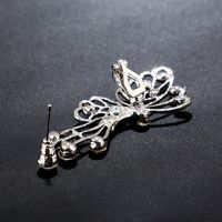Korean Fashion Butterfly Hollow Diamond Ear Bone Clip main image 6