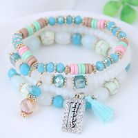 Crystal Beads Fashion Multi-layer Bracelet sku image 4