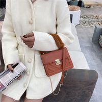 One-shoulder Casual Messenger Small Square Bag main image 6