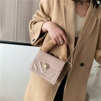 One-shoulder Casual Messenger Small Square Bag main image 4