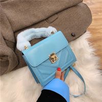 One-shoulder Casual Messenger Small Square Bag sku image 3