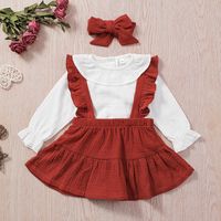 Children's  Cute Long-sleeved  Two-piece sku image 6