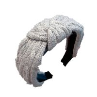 Korean  Woolen Knitting Twisted Headband main image 3