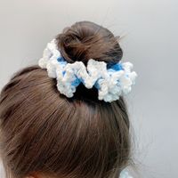 New Woolen Knitted Large Intestine Hair Scrunchies main image 4