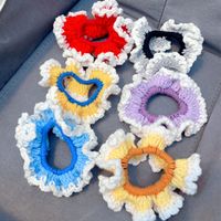 New Woolen Knitted Large Intestine Hair Scrunchies main image 3
