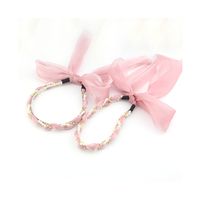 Koreanische Strasskette Pearl Bow Haarband main image 3