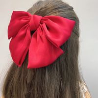 Large Double-layer Bow Hairpin main image 5