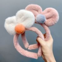 Cute Bowknot Plush Headband main image 6