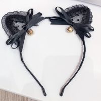 Lace  Bow Knot  Cute Bell Headband main image 3