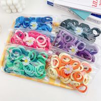 Simple Children's  Solid Color Hair Rope main image 1