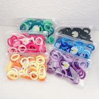 Simple Children's  Solid Color Hair Rope main image 6