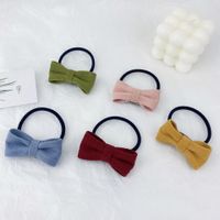 Korean  Bow Tie Hair Rope main image 1