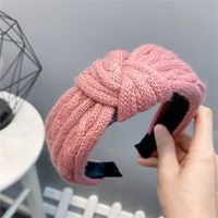 Korean  Woolen Knitting Twisted Headband sku image 6