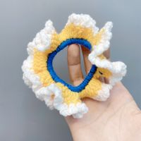 New Woolen Knitted Large Intestine Hair Scrunchies sku image 1
