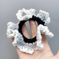 New Woolen Knitted Large Intestine Hair Scrunchies sku image 3