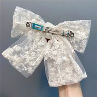 Big Lace Double Bow Hairpin sku image 4