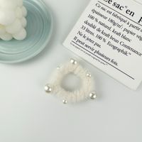 Plush Pearl Hair Ring sku image 1