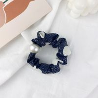 الكورية بسيط اللؤلؤ الشعر Scrunchies sku image 4