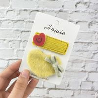 Nueva Horquilla De Lazo De Amor Peludo Coreano sku image 1