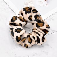 Retro Fashion New Plush Leopard  Hair Scrunchies sku image 4