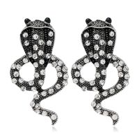 Retro Snake-shaped Earrings sku image 1